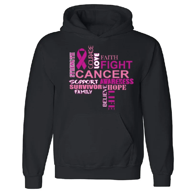 Zexpa Apparelâ„¢ Family Support Hope Faith Unisex Hoodie Breast Cancer Month Hooded Sweatshirt Hoodie with Tie-Dye Psychedelic Retro Zexpa Apparelâ„¢ Family Support Hope Faith Unisex Hoodie Breast Cancer Month Hooded Sweatshirt Hoodie with Tie-Dye Psychedelic Retro