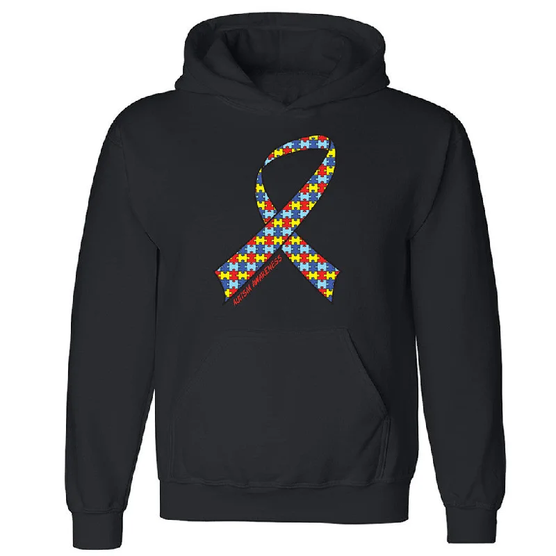 Zexpa Apparelâ„¢ Autism Ribbon Different Unisex Hoodie Autism Awareness Month Hooded Sweatshirt Hoodie with Elastic Cuffs Stretchable Comfortable Zexpa Apparelâ„¢ Autism Ribbon Different Unisex Hoodie Autism Awareness Month Hooded Sweatshirt Hoodie with Elastic Cuffs Stretchable Comfortable