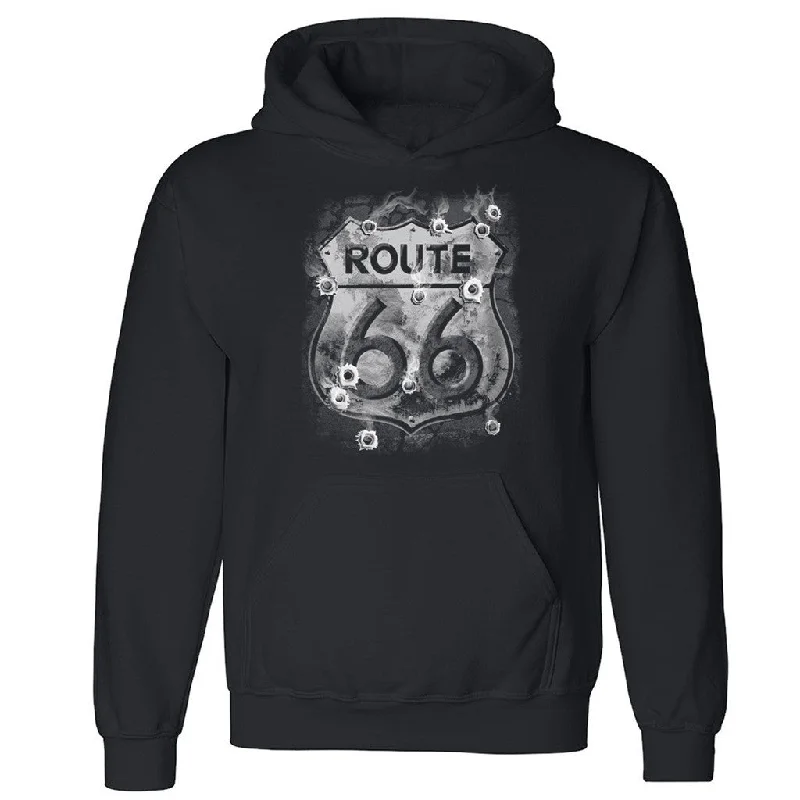 Zexpa Apparelâ„¢ Distressed Route 66 Mother Road Unisex Hoodie USA Classic Hooded Sweatshirt Hoodie with Toggle Buttons Decorative Unique Zexpa Apparelâ„¢ Distressed Route 66 Mother Road Unisex Hoodie USA Classic Hooded Sweatshirt Hoodie with Toggle Buttons Decorative Unique