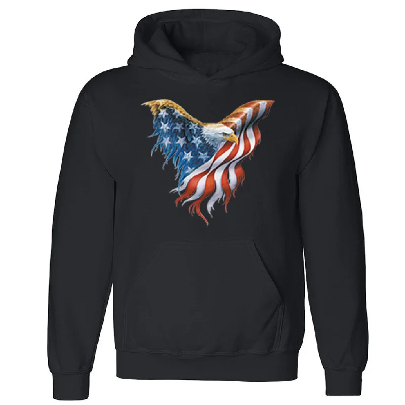 Zexpa Apparelâ„¢ American Flag Eagle Unisex Hoodie 4th of July Usa Patriotic Hooded Sweatshirt Hoodie with Full-Zip Functional Layering Zexpa Apparelâ„¢ American Flag Eagle Unisex Hoodie 4th of July Usa Patriotic Hooded Sweatshirt Hoodie with Full-Zip Functional Layering