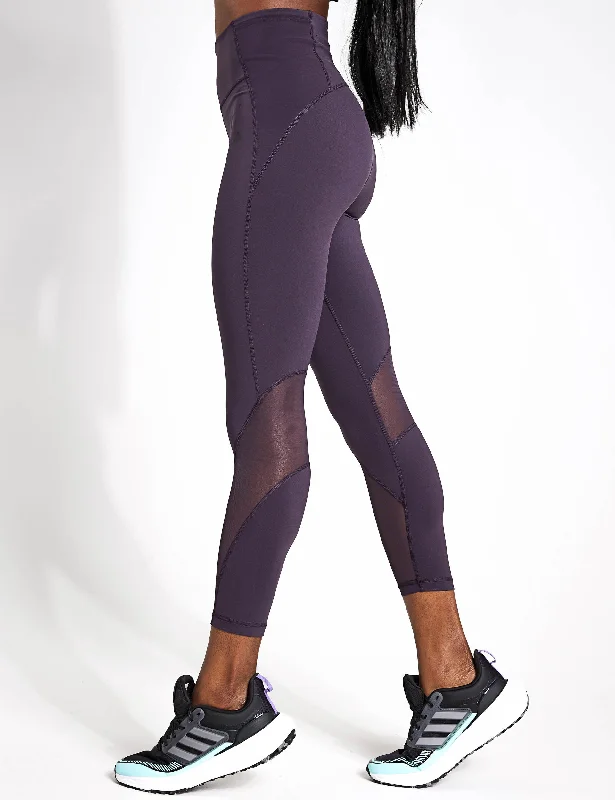 Tailored HIIT Training 7/8 Leggings - Aurora Black