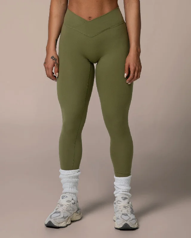 Allure Leggings - Olive