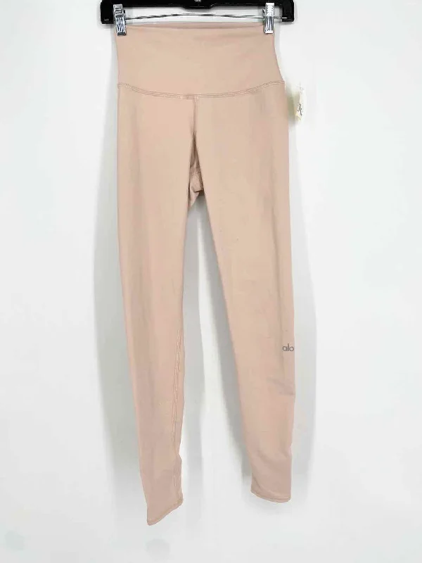 alo Women's Blush Size XS Leggings