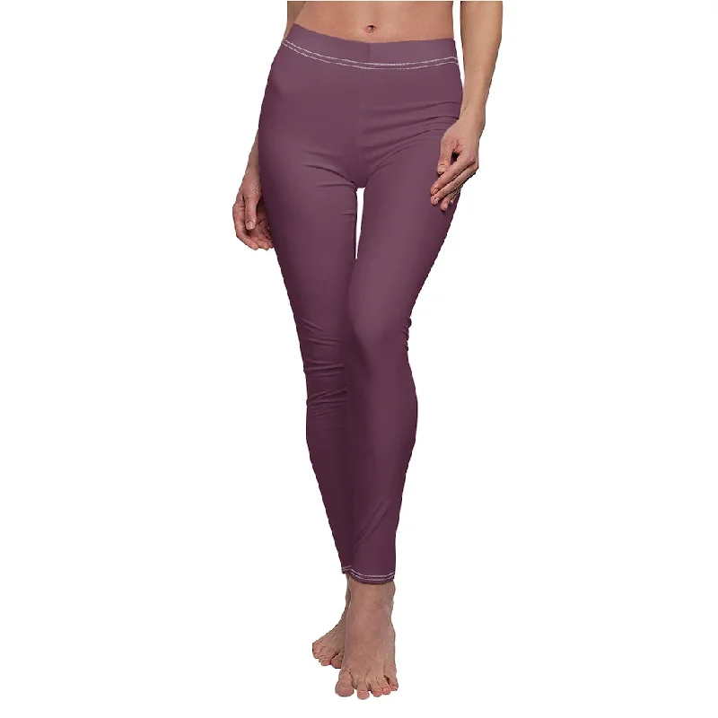 CH Burgundy Casual Leggings