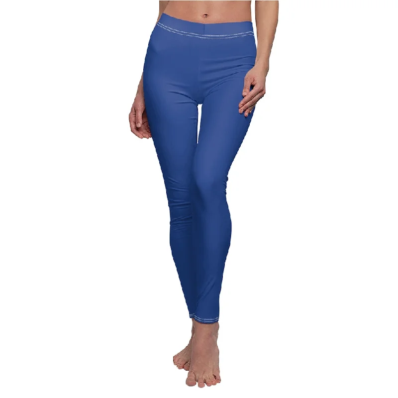 CH Royal Blue Casual Leggings