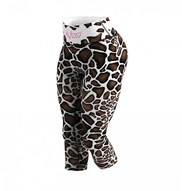 Gavelo Giraffe Capri Leggings