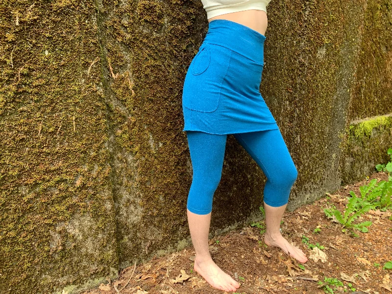 High Waisted Lupine Capri Leggings