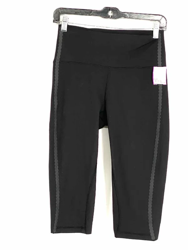 Lululemon Drop Stop & Squat W6AJLS Women's Black Capri Size 6 Leggings