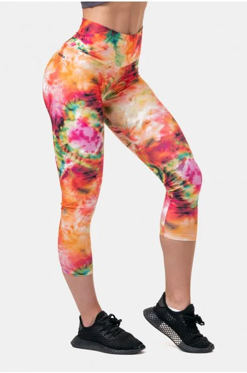 Nebbia Be Your Own Hero 7/8 Length Leggings - Rainbow