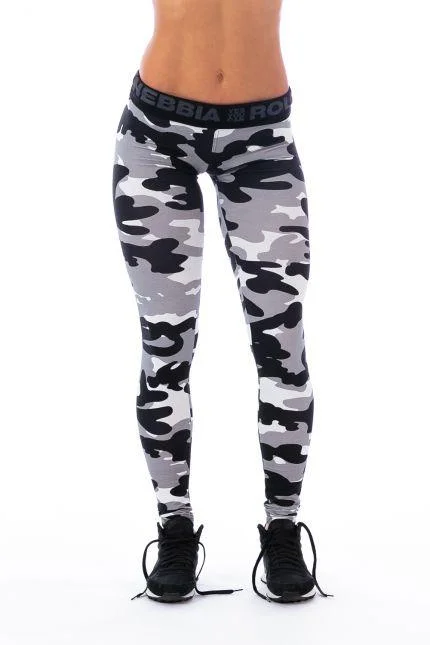 Nebbia Camo Leggings 203 - White