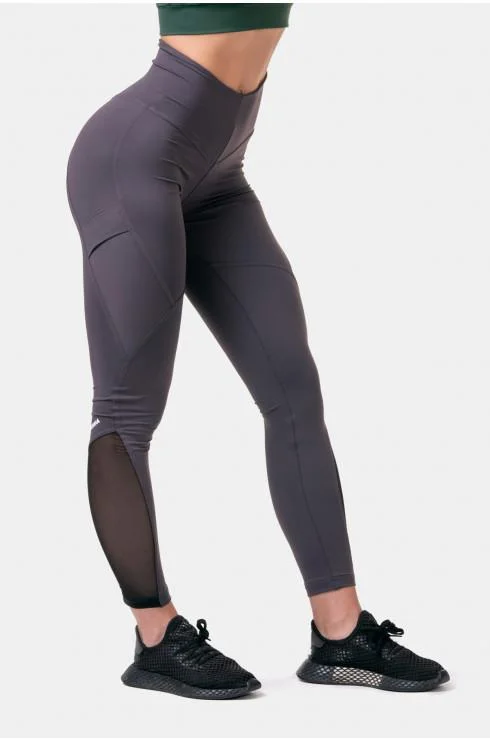 Nebbia Fit & Smart High Waist Leggings - Marron