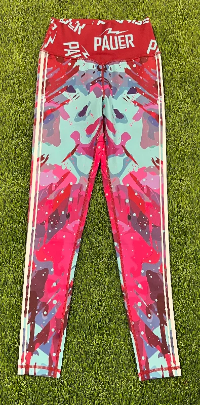 Pauer City Legging Pink/Blue