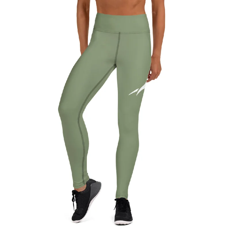 Prim8te Leggings - Give em hell - Camo Green