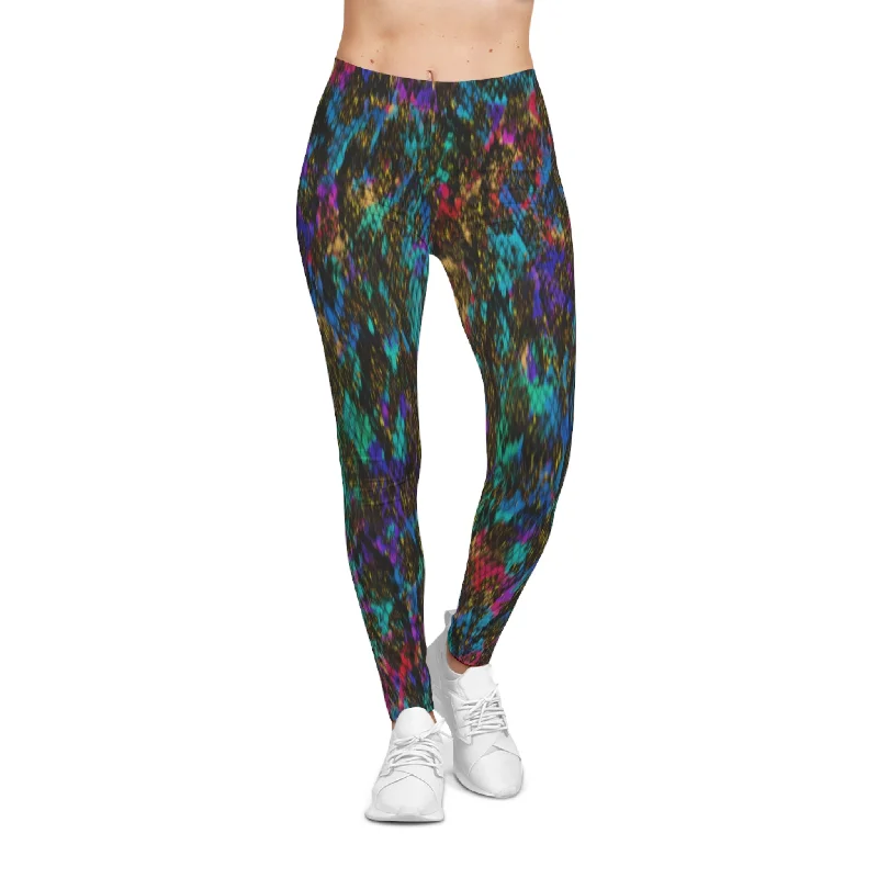 PTG Snakeskin Print Casual Leggings