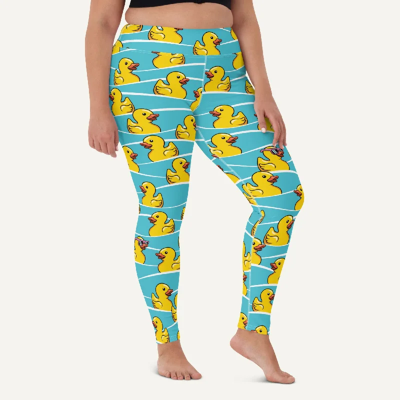 Rubber Ducky High-Waisted Leggings