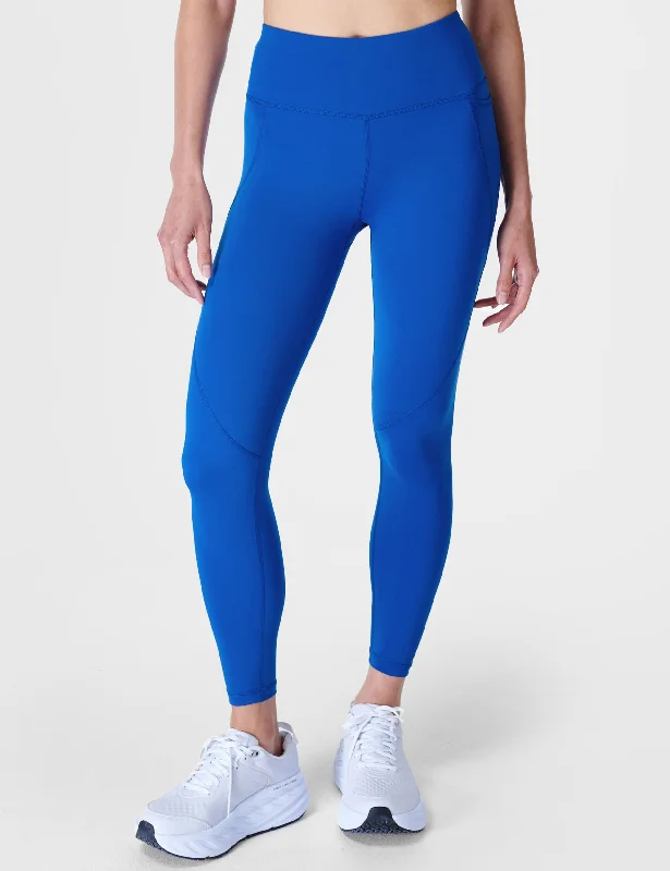 Power 7/8 Gym Leggings - Lightning Blue