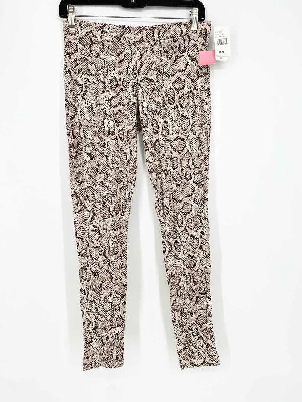 Velvet by Graham & Spencer Women's Beige Jersey Animal Print Size M Leggings