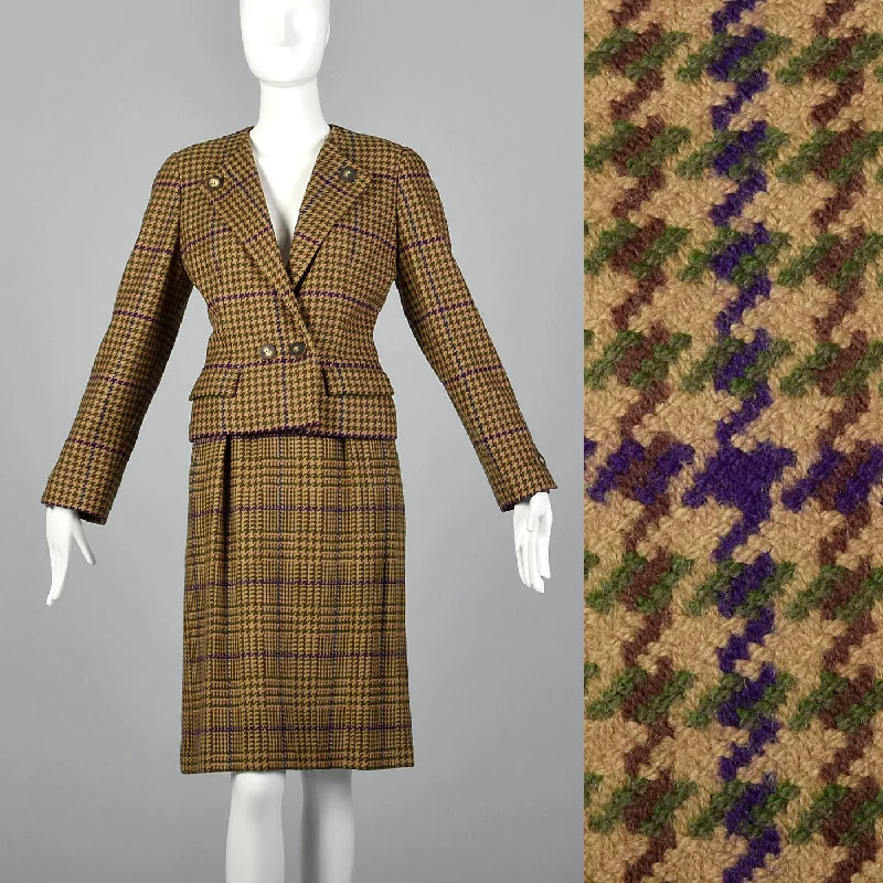 1980s Bill Blass Skirt Suit