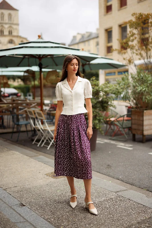 Clarette Midi Skirt