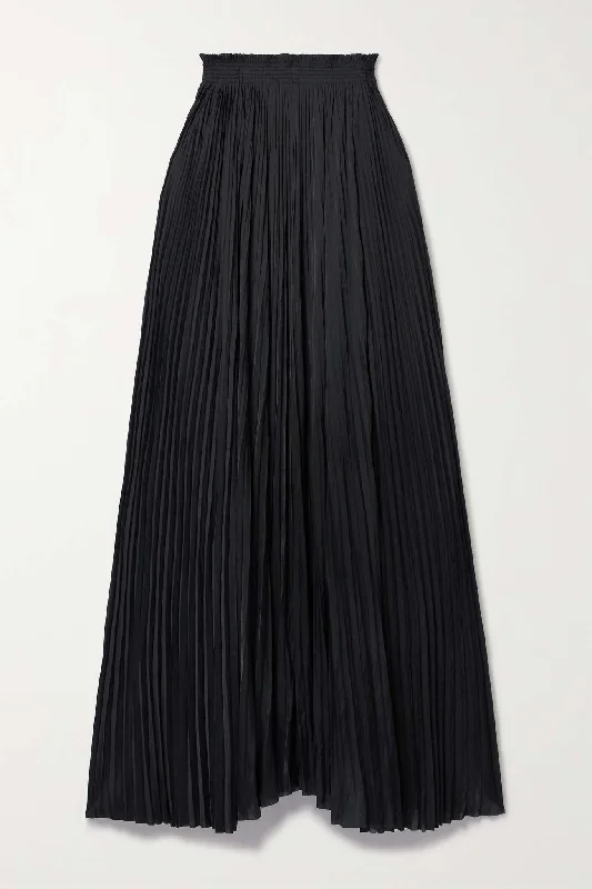 Krista Pleated Maxi Skirt