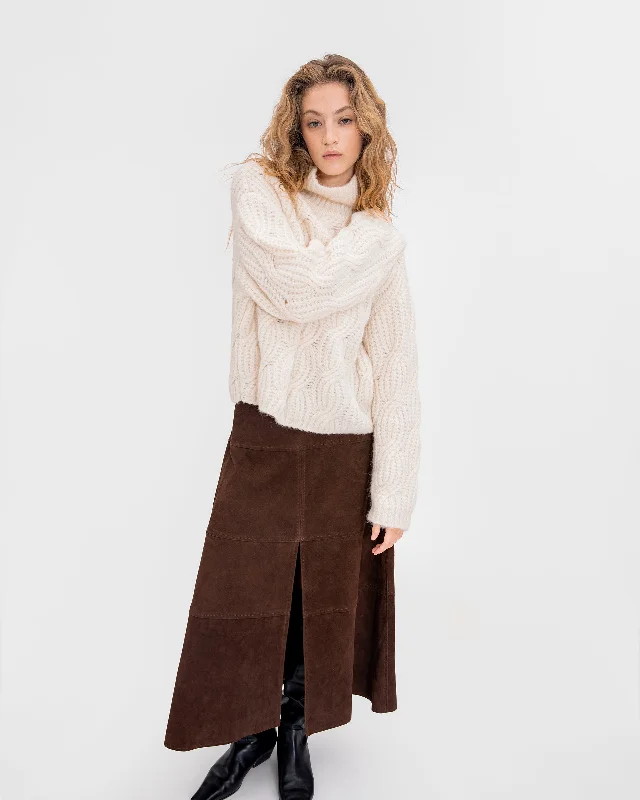 Suede Hudson Skirt