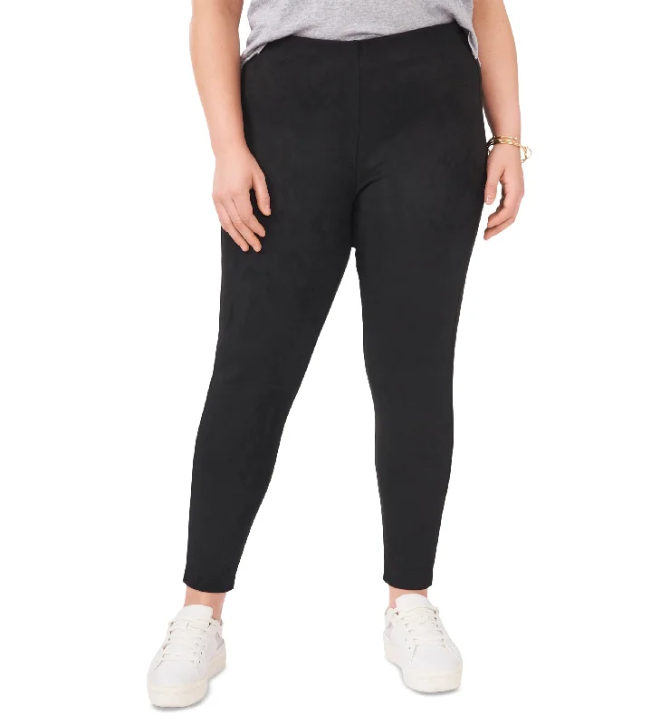 Vince Camuto Plus Size Stretch Faux Suede Leggings Fashionable Full-Length Active Leggings Vince Camuto Plus Size Stretch Faux Suede Leggings Fashionable Full-Length Active Leggings