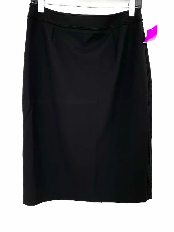 Yves Saint Laurent Women's Black Midi Wool Size 38/M Skirt chiffon skirt lightweight Yves Saint Laurent Women's Black Midi Wool Size 38/M Skirt chiffon skirt lightweight