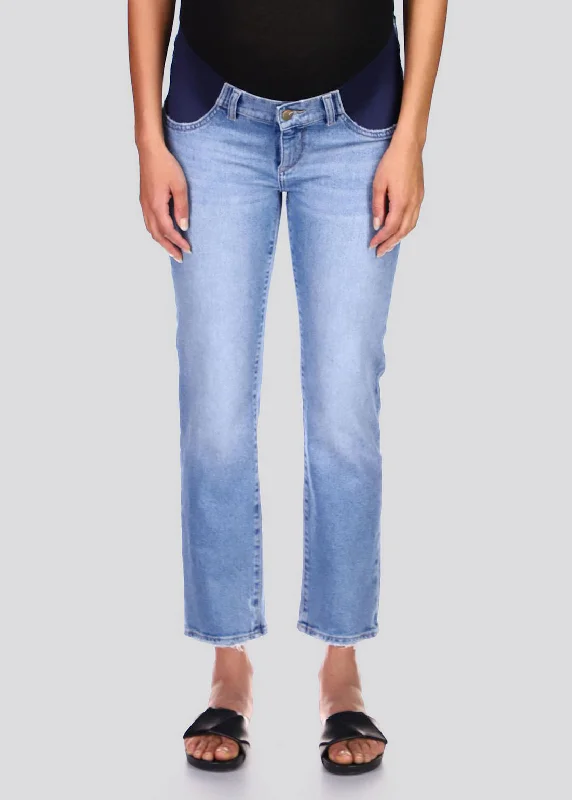 DL1961 Patti Straight Leg Maternity Jeans