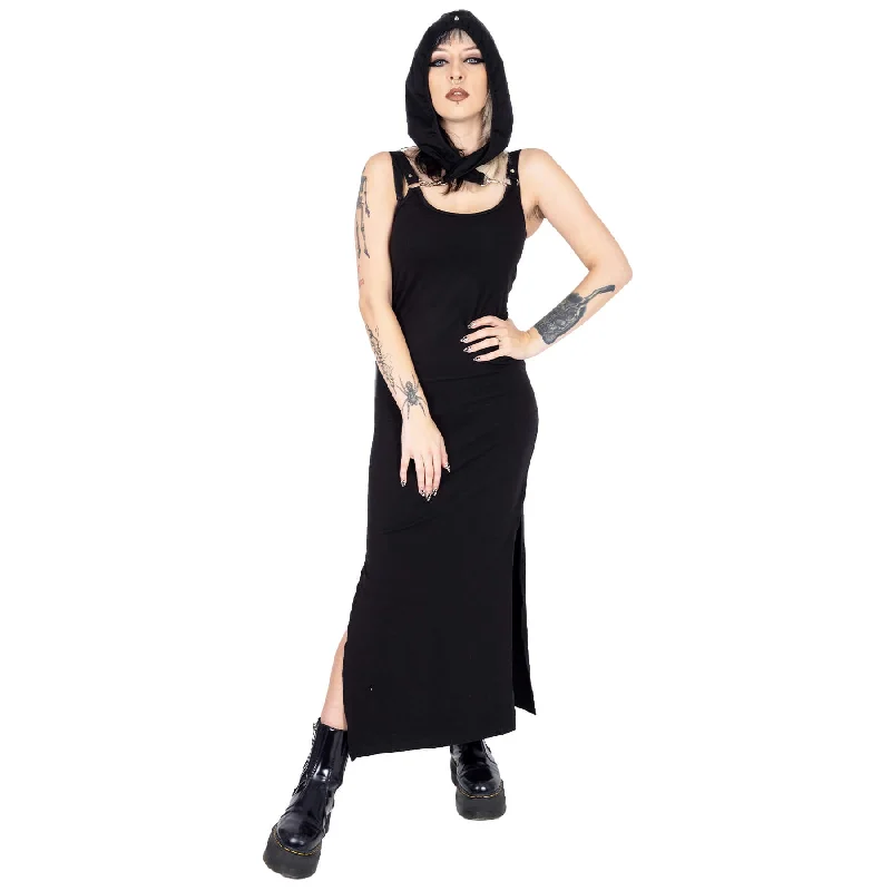 AKIA DRESS - BLACK