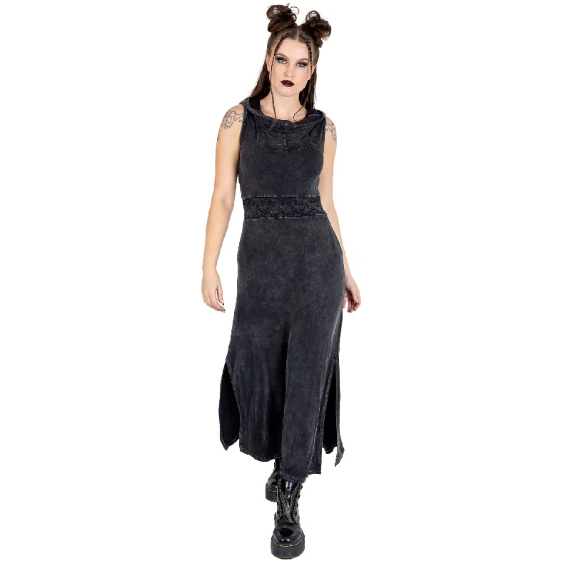ALIANA DRESS - GREY