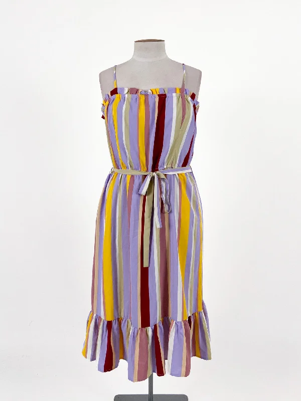 Charlo | Multicoloured Casual Dress | Size 14