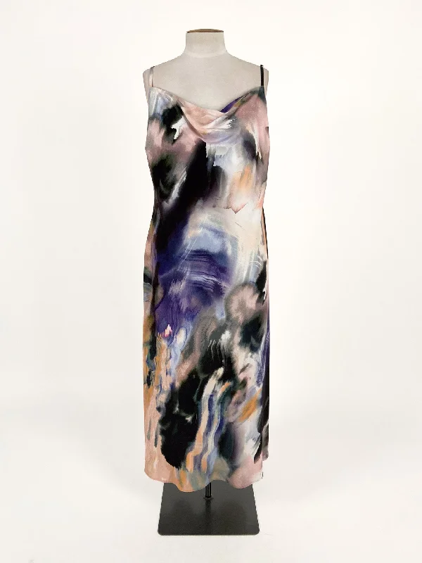 City Chic | Multicoloured Casual/Cocktail Dress | Size 16