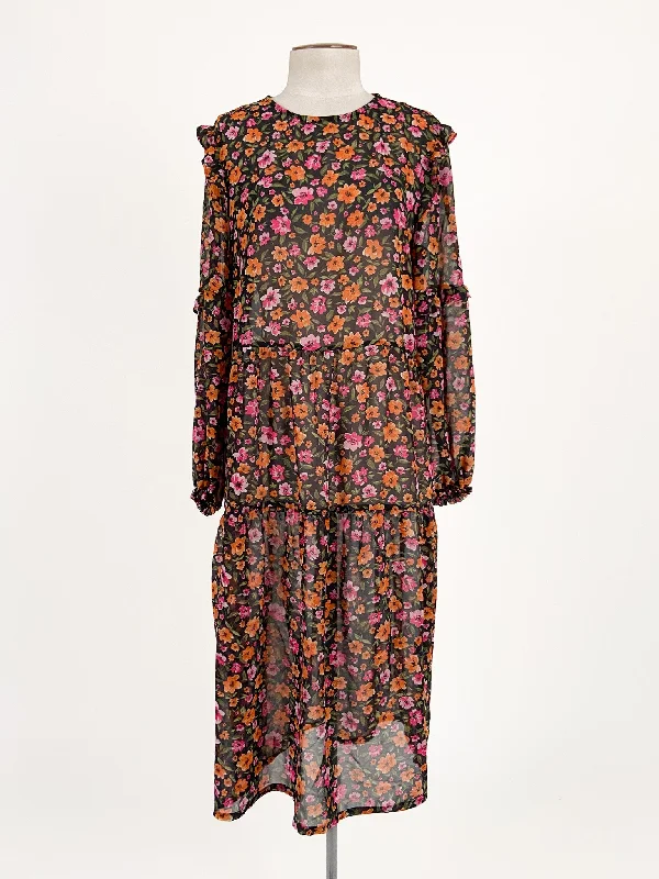 H&M | Multicoloured Casual Dress | Size S