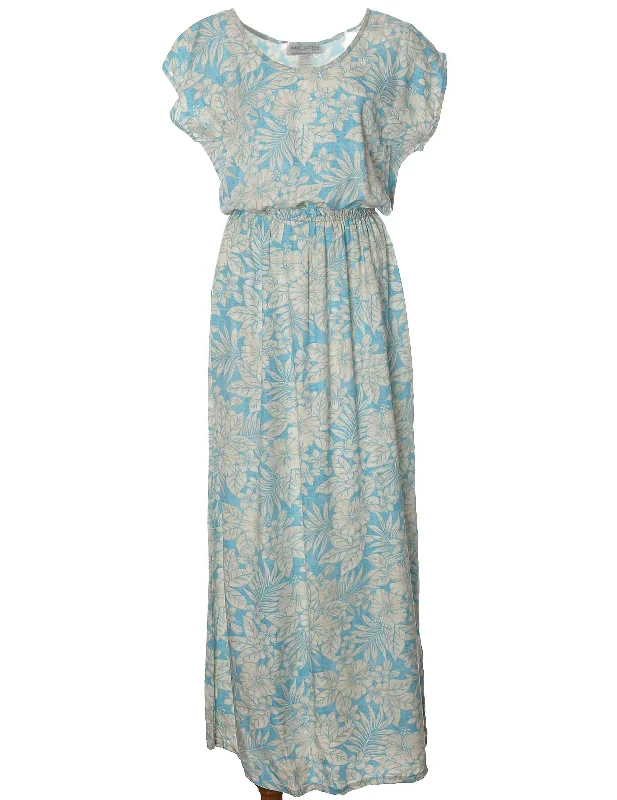 Kohala Full Length Dress w/Cap Sleeves