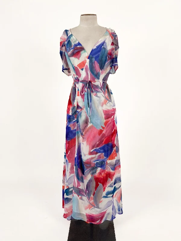 Liam | Multicoloured Cocktail/Formal Dress | Size 8