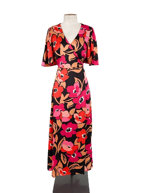 Liquorish | Multicoloured Cocktail/Workwear Dress | Size 8