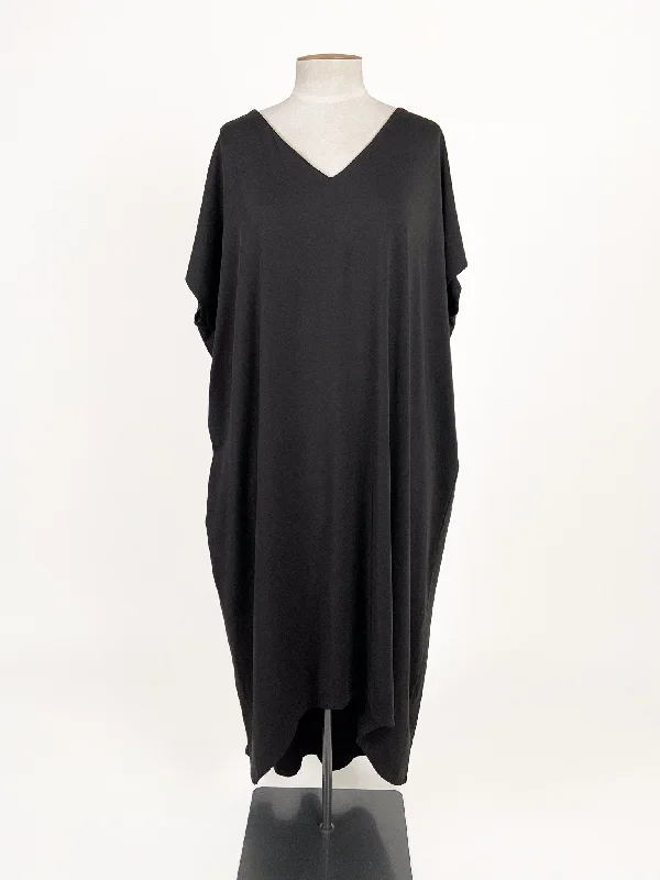 Little Tanning Dress | Black Casual Dress | Size XL