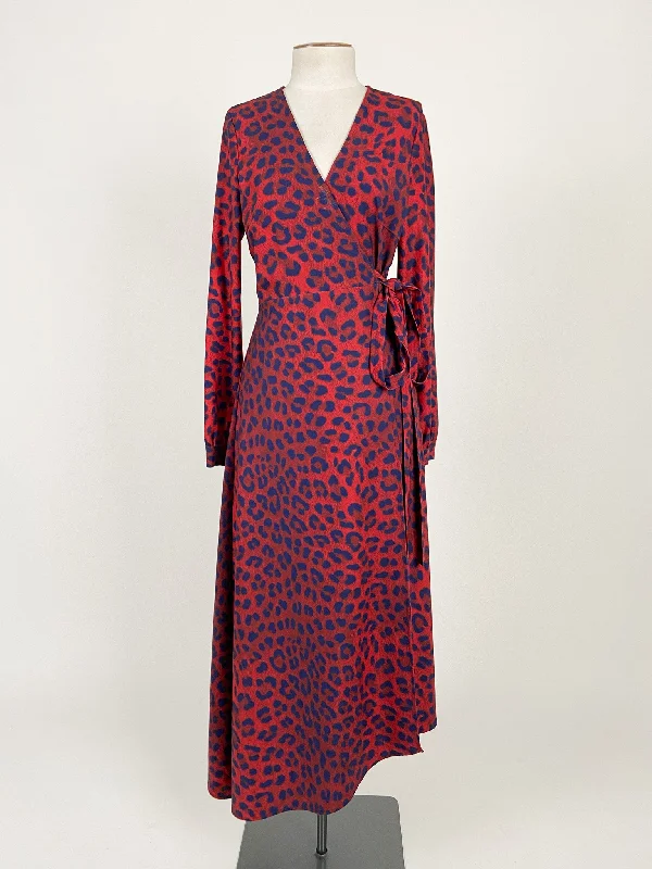 Mossman | Multicoloured Cocktail/Workwear Dress | Size 10