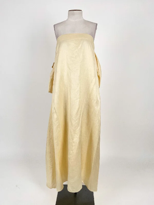 Rooh Collective | Yellow Cocktail Dress | Size S