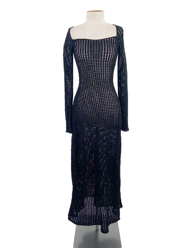 VRG GRL | Black Casual Dress | Size 4