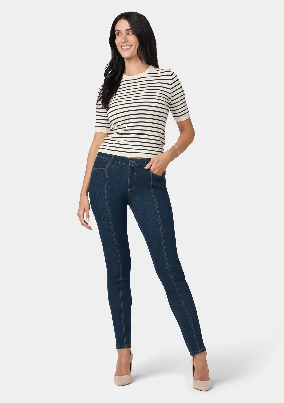 Jessi Skinny Jeans with Seam Detail