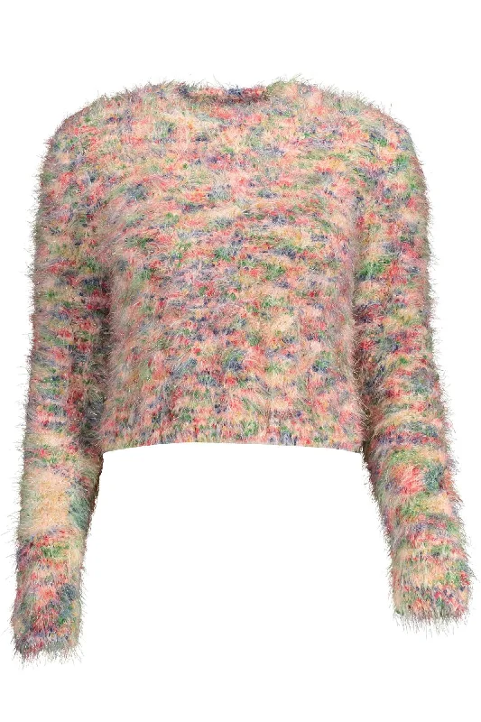 Pink Polyamide Women Sweater