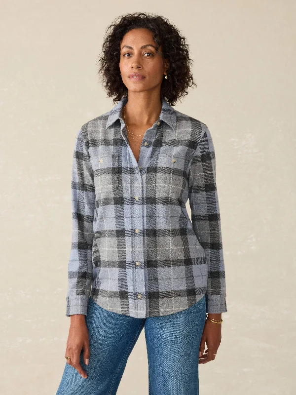 Legend™ Sweater Shirt - True North Plaid