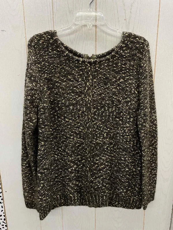 M. Rena Brown Womens Size L Sweater