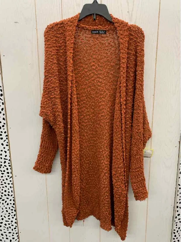 Shein Orange Womens Size M Sweater