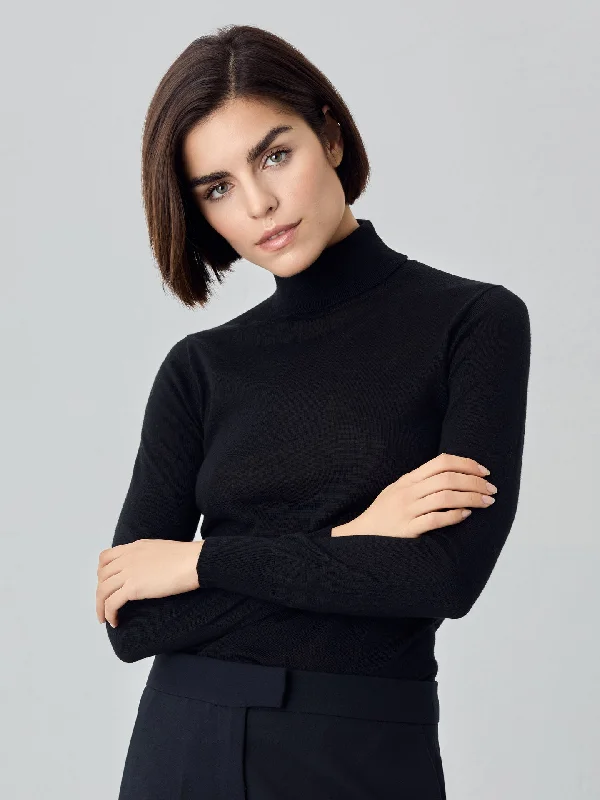 Turtle Neck Merino Wool Sweater