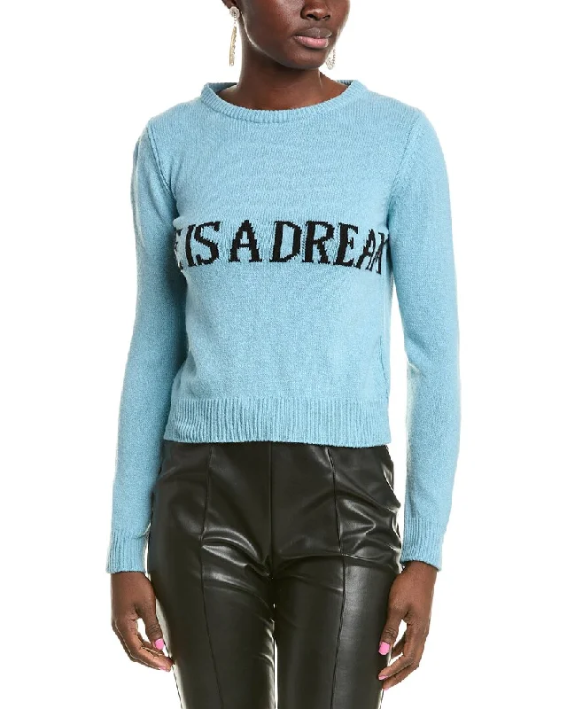 Alberta Ferretti Cashmere & Wool-Blend Sweater