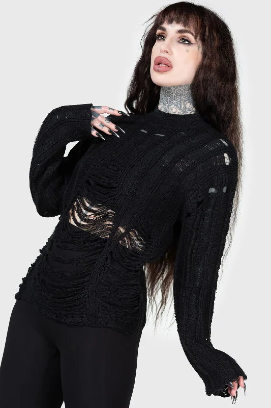 Crypt Convert Sweater Terry Blend Velvet Blend Canvas Blend