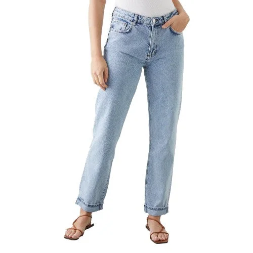 Dorothy Perkins Womens/Ladies Tall Boyfriend Jeans Trendy Low-Rise Bootcut Jeans