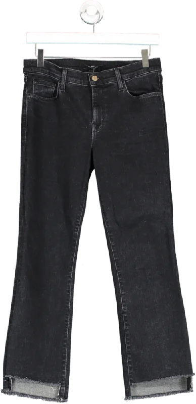 J Brand Black Selena Bootcut Jeans W28 Comfortable Low-Rise Jeans
